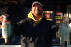 Pro Mike Tuck of Antelope, Calif., turned in a nice 16-pound, 9-ounce stringer to grab fourth-place qualifying honors.