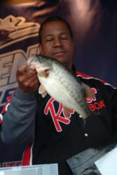 Pro Todd Woods of Murrieta, Calif., finished the Clear Lake event in third place, earning a check for $9,000.