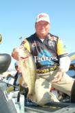 Rob Kilby of Hot Springs, Ark., was the only top-5 pro to make a suspending jerkbait work all week.
