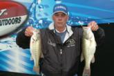 Co-angler Mike Mahady of Kennesaw, Ga., is in second place with a two-day total of 19-5.