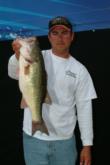 Pro John Cox of Debary, Fla., is in third with a two-day total of 33-8.