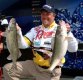 Pro Tommy Skarlis continued his mastery of the Detroit River and currently sits in fourth place after two days.
