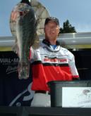 Pro Greg Vinson of Wetumpka, Ala., is in fifth place with a two-day total of 35 pounds, 6 ounces.