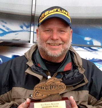 Image for Hanson wins Wal-Mart FLW Walleye League Minnesota Division event on Mississippi River
