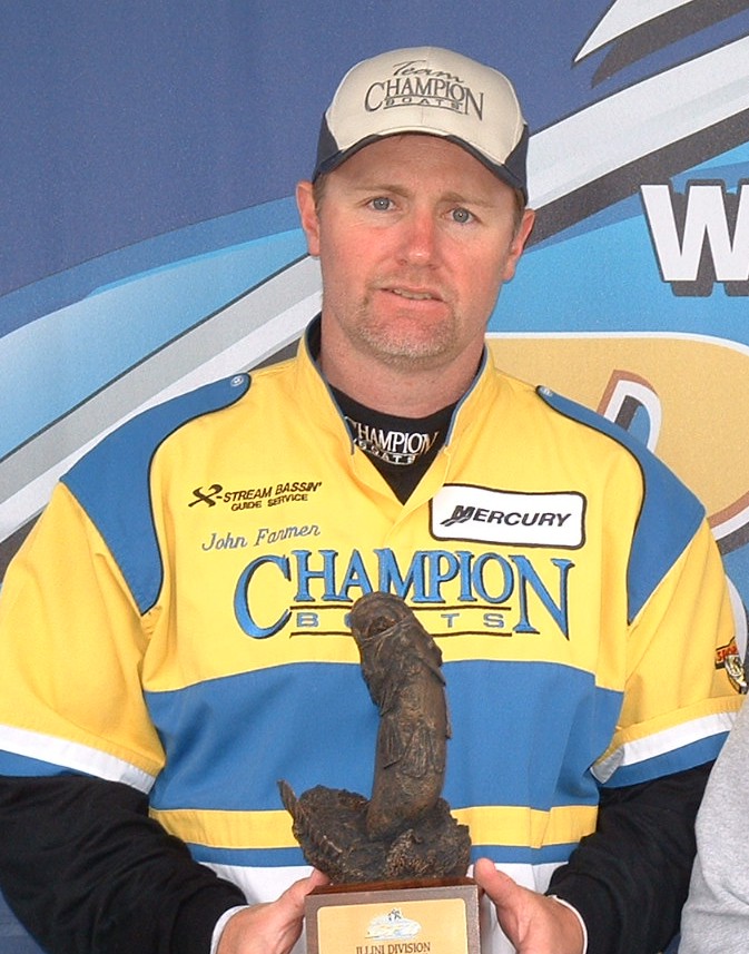 Image for Farmer wins Wal-Mart Bass Fishing League event on Lake Shelbyville