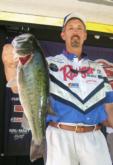 Oklahoma's Doss Briggs shows off a nice 4-pound, 4-ounce lunker.
