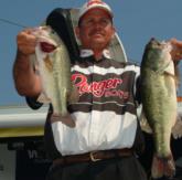 Todd Auten of Lake Wylie, S.C., finished third with a three-day total of 27 pounds, 5 ounces.