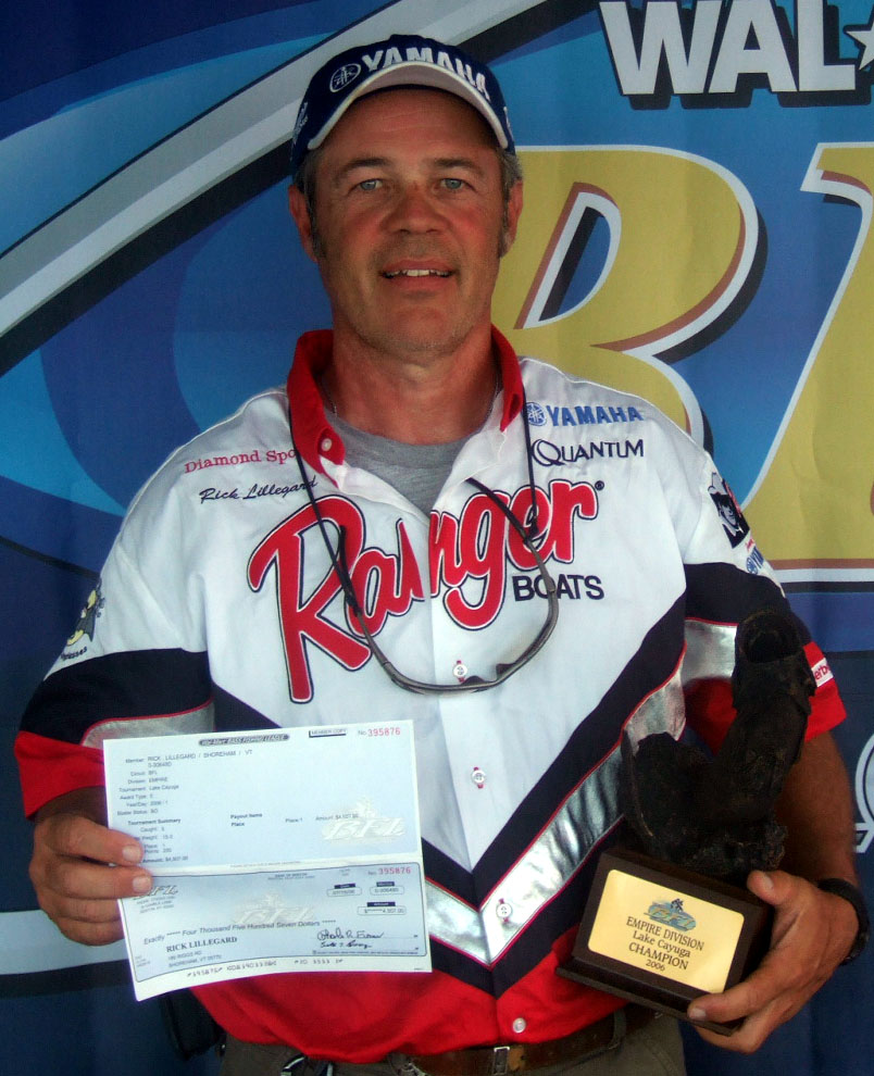 Image for Lillegard wins Wal-Mart BFL event on Lake Cayuga