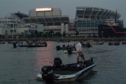 Jacobs Field provides another impressive backdrop to Stren Series competition at Lake Erie.