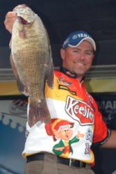 Pro Dave Lefebre of Union City, Pa., finished the Stren Series Lake Erie event in fourth place.