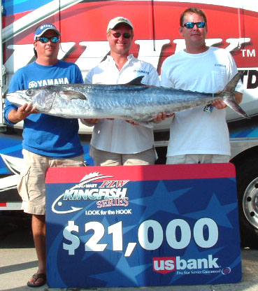 Image for Team Reel Screamer wins Wal-Mart FLW Kingfish Series event in Galveston