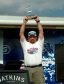Co-angler Kirk McKnight won $4,475 and a Ranger boat for his Stren Series victory in Fort Madison, Iowa. 