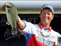 Chris Baumgardner of Gastonia, N.C., mustered the second-heaviest limit Saturday - 15 pounds, 11 ounces. He totaled 31-13 in the final round to finish second in the Pro Division.
