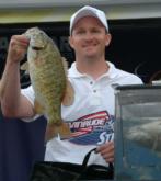 In fourth place on the co-angler side is Kenneth Taylor with 34 pounds, 2 ounces over the final two days.