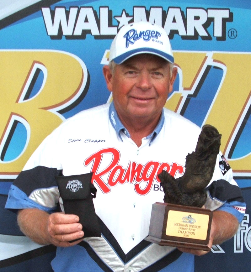 Image for Clapper wins Wal-Mart Bass Fishing League Super Tournament on Detroit River