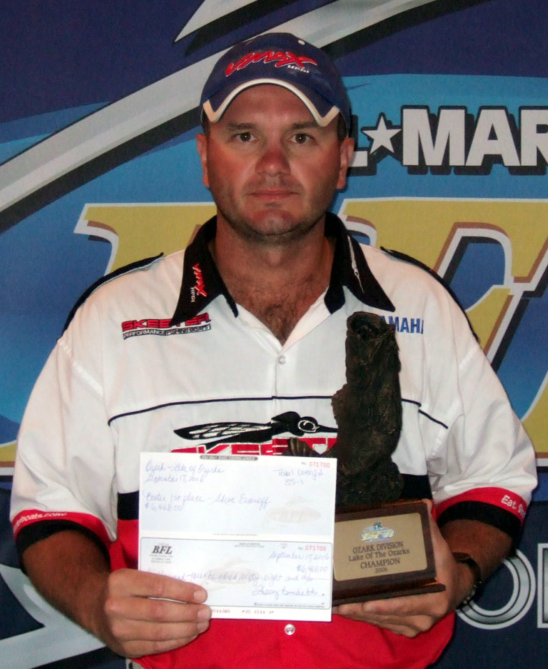 Image for Evanoff wins Wal-Mart Bass Fishing League Super Tournament on Lake of the Ozarks