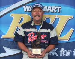 Edward Grady of Owenton, Ky., earned $3,033 as the co-angler winner of the BFL Mountain Division Super Tournament.