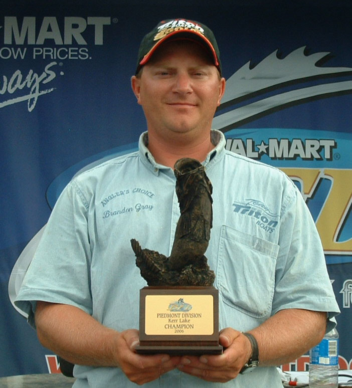 Image for Gray wins Wal-Mart Bass Fishing League Super Tournament on Kerr Lake