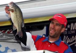 Pro Aaron Wessels of Watervliet, N.Y., mustered a five-largemouth limit weighing 15 pounds even Saturday but finished second with a total of 31-10.