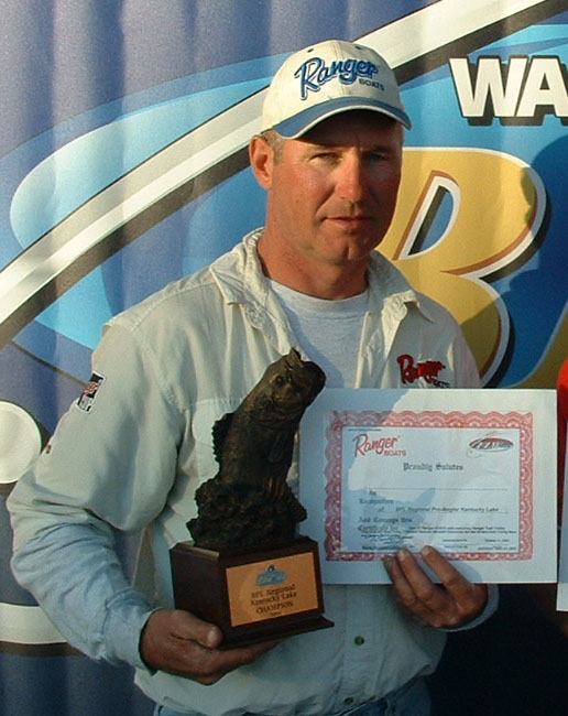 Image for Shaffer wins Wal-Mart Bass Fishing League Regional on Kentucky Lake
