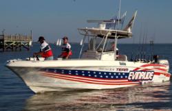 Team Koolau pulls up to the dock at Charleston Harbor Marina with the second-heaviest fish Thursday.