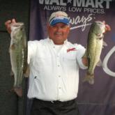Day-one leader Robert Collett ultimately took second place with a two-day weight of 30 pounds, 7 ounces.