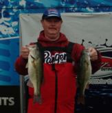 Pro Tim Farley caught five bass Wednesday that weighed 10 pounds, 7 ounces.
