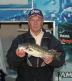 Co-angler David Lawson caught the one bass he needed with only an hour of fishing left on day three.