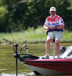 George Cochran cites his hometown as his favorite place for bass fishing.