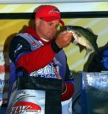 Pro Mike Menne of Redding finished fourth with a four-day total of 42 pounds, 3 ounces. He caught a limit weighing 9-4 Saturday.