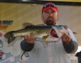 This 7-pound, 11-ouncer caught by co-angler Matt Purgahn was the heaviest of the day.