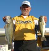 Pro Tom Phillips' limit Thursday - the only one in the Pro Division - weighed 12 pounds, 2 ounces and was the heaviest catch of the day. The veteran from Corona, Calif., ascended into second place with a two-day total of 20-6.