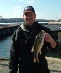 Co-angler Ed Shay retained his lead on day two at Bull Shoals Lake.