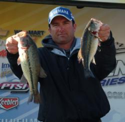 Jerry Weisinger caught another limit Thursday and moved up to third place in the Pro Division.