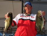 Pro Michael Rooke of Lake Havasu City, Ariz., earned the third-place spot into the finals with a weight of 68-7.