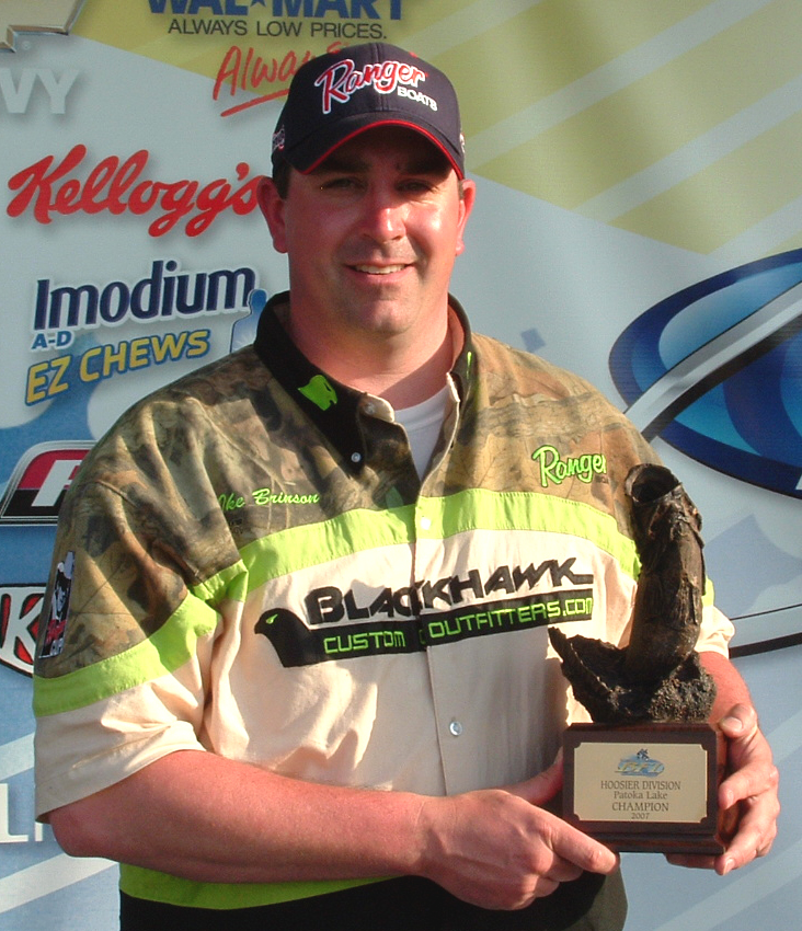 Image for Brinson best boater on Patoka Lake
