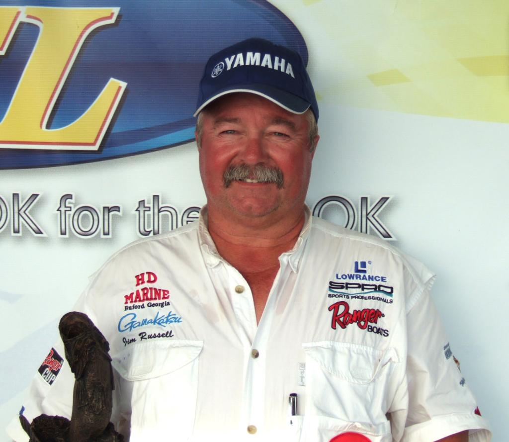 Image for Russell wins Wal-Mart BFL event on Lake Oconee