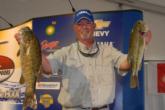 John Barrett of Fayetteville, N.C., now leads the top-10 co-anglers into day three competition with a two-day total of 18 pounds.