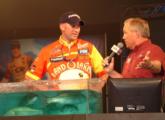Aaron McManaway finished second in the Co-angler Division with four bass that weighed 7-1.