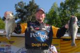 Pedigree pro Greg Pugh of Cullman, Ala., sight-fished up 17 pounds, 5 ounces today to move into fifth place with a two-day total of 31 pounds, 5 ounces.
