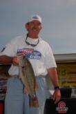Brad Rodrigue of Pierre Part, La., shows off his tournament winning fish.