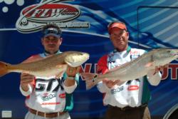 Fourth place at the Redfish Series event at Port Aransas belonged to Team Castrol members Chief Tauzin and Clark Jordan, both of Pearland, Texas. 