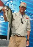 Winning the Washington state title and claiming second overall is Ronald Hobbs Jr. with 48 pounds of bass over three days.