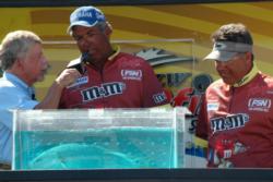 Blake Pizzolato and Dwayne Eschete finished the FLW Redfish Series Port Aransas event in fifth place.