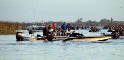 Anglers line up at Russo