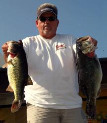 Mike Goodwin of Lake Havasu City, Ariz., claimed fourth for the pros with a limit weighing 27 pounds, 3 ounces.