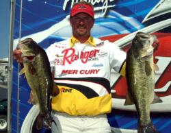 Pro Jimmy Reese of Witter Springs, Calif., took second place with a two-day total of 47 pounds, 8 ounces.