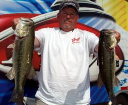 Mike Goodwin of Lake Havasu City, Ariz., claimed third place for the pros with a two-day total of 45 pounds, 8 ounces. 