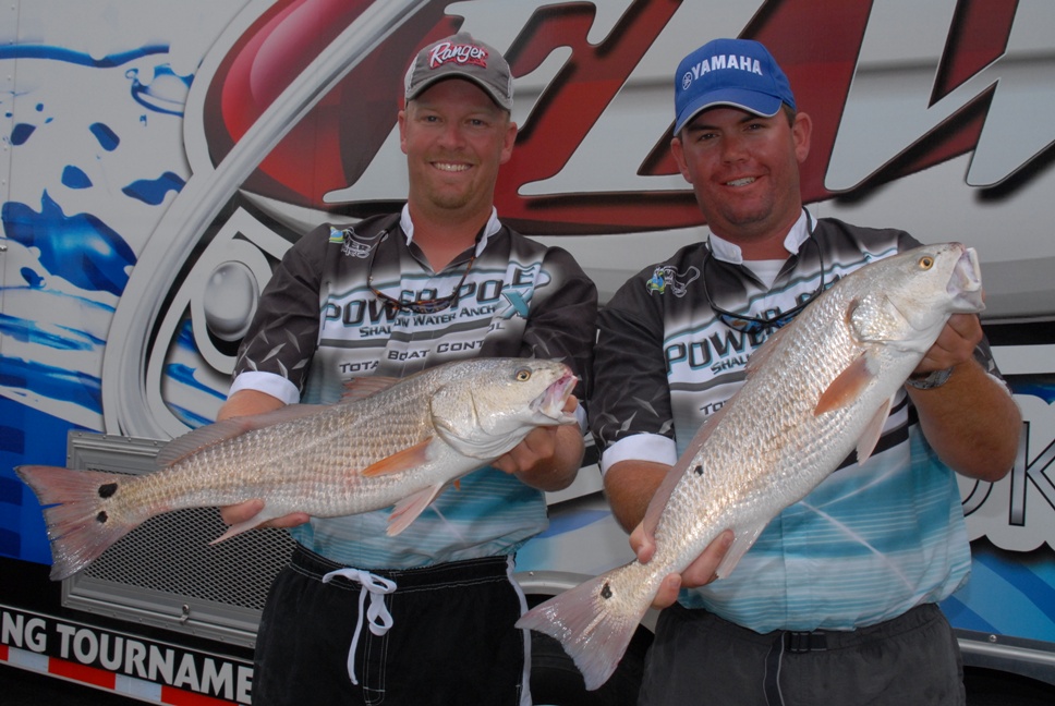 Image for Benson-Howie lead by 1 pound at Redfish Series