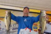 Pro Russell Cecil of Willis, Texas weighed in 20-12 on day one to tie for fourth.